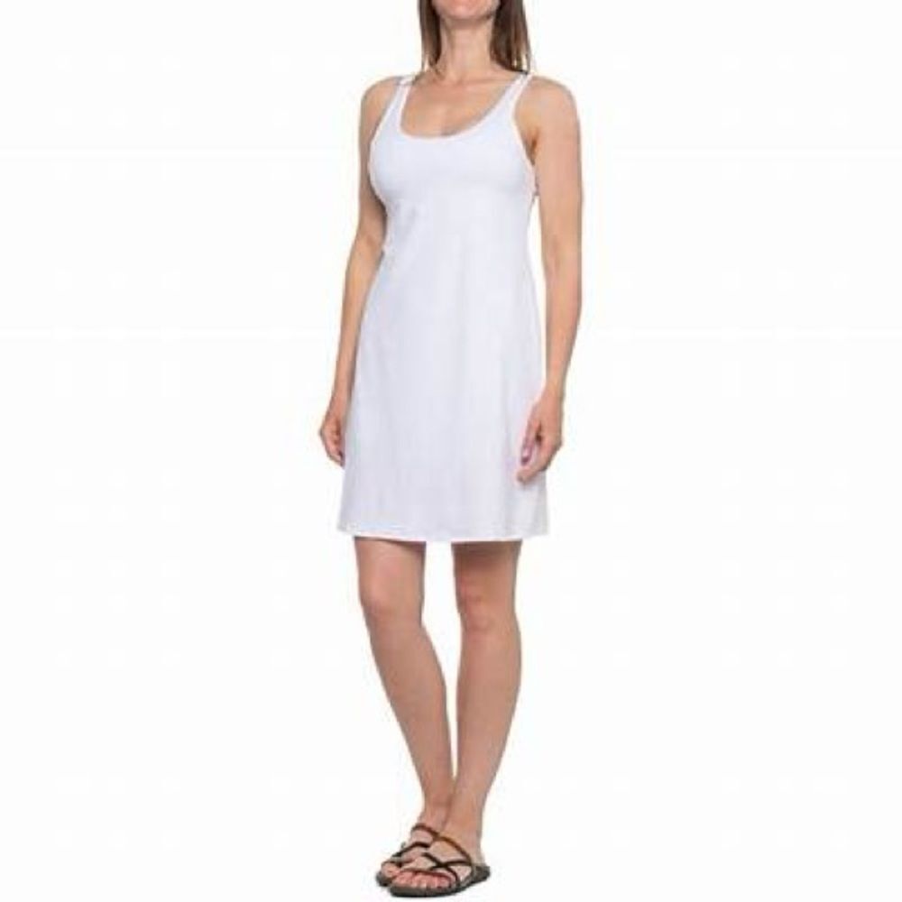 NWT- Kyodan Moss Jersey Shelf Bra Dress Sleeveless w/ Liner Shorts, Plus Size XL